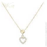 WILLOW GOLD: *LEMON ICE & DIAMOND HEART NECKLACE*