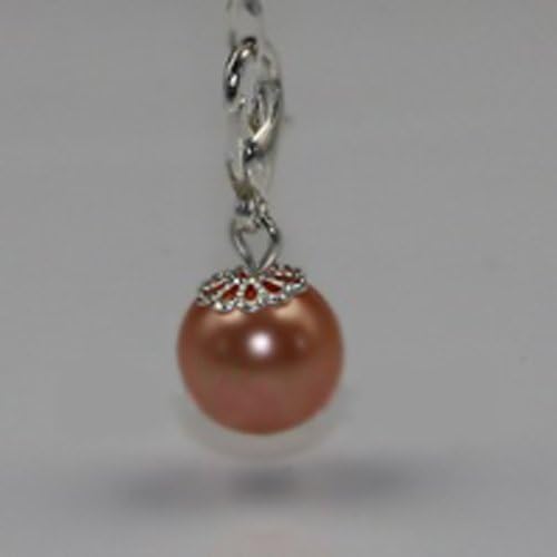 100PCS/LOT silver pearl dangle charm floating charms wholesale floating charm for origami owl locket