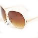 Fashion Style
HOTLOVE Premium Quality Big Lens Sunglasses UV400 Lens Technology - Celebrity Sunglasses M9207 Rose Gold Metal Frame Gradient Lens Fashion Sunglasses - Trendy Unisex Styles