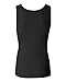 Bella Ladies Combed Ringspun Cotton 2x1 Rib Tank Top - Black - Medium