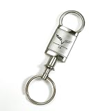 Corvette C6 Silver Valet Key Chain