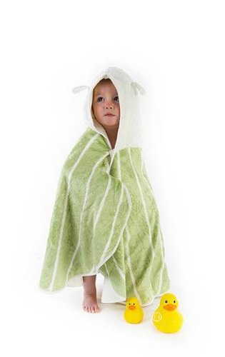 Childrens Toyshop  Toys : Cuddledry Cuddle Bug Toddler Towel in Green / White