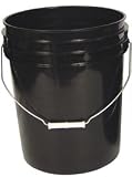 5 Gallon Bucket (Black)