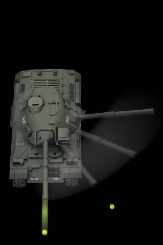 1/20 R/C 陸上自衛隊74式戦車 (畜光BB弾)