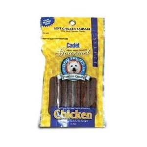 Cadet Chicken Sausage Dog Treats (12 pack) by Cadet