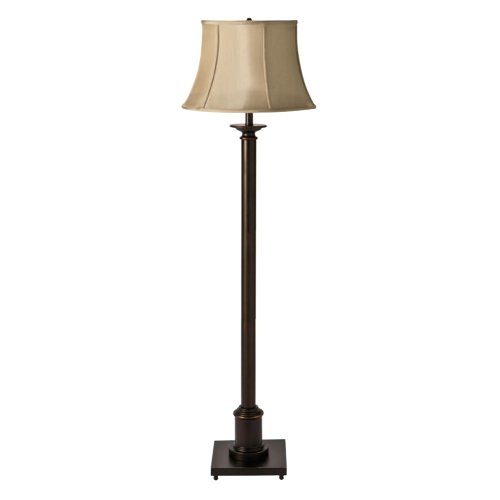 3-Way Thick Base Floor Lamp - Antique Bronze