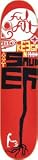 Zero Sauder Fernando Series Deck, Red, 8.125-Inch