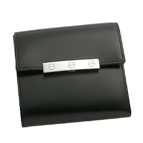 Buy Cartier - LOVE Collection - Coin Banknote Credit Card Holder, Onyx Color Calfskin Wallet by Cartier