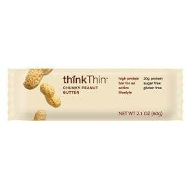 thinkThin™ Chunky Peanut Butter, 2.1 Ounce Bar (Pack of 10)