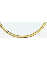 6mm Cubetto (Flexible) Omega Necklace 20"