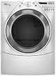 Whirlpool WED9600TW 7.4 Cu. Ft. Cap Duet Steam Dryer (Silver Metallic/White)