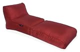 Ambient Lounge Conversion Outdoor Lounger - Toro Red