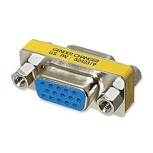 Electronics: Gender Changer, Thin, HD15 F/F VGA