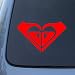 ROXY - Vinyl Decal Sticker #A1464 | Vinyl Color: Red