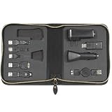 Ultra Cord 9-Piece USB Cell Phone Charger Kit ULT31438 - Cellular phone charging kit