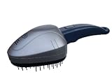 Viatek Ionic Pet Brush w. Massage and Flea Blast- 3-in-1