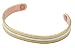 Sabona Gold/Silver Classic Duet Copper Magnetic Bracelet, Size M