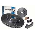 PowerSlot (29-8690 yuk1) Front Plus Brake Rotors - 2WD/4WD - 14.0" Fits 6-lug models only.
