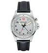 Wenger TerraGraph Silver Dial Strap Alarm Watch
