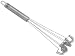 Kuhn Rikon Palm Spring 8-Inch Whisk