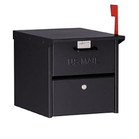 Roadside Mailbox - Black by 