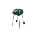 Kitchen & Housewares : Meco 4100 Hunter Green Charcoal Grill With Wheels