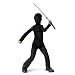 Search : GI Joe Snake Eyes Ninja Child Costume Size 4-6 Small