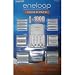 Sanyo 277265 Eneloop Power Pack with Battery Charger, 8 AA & 2 AAA Batteries Plus 4 C & 4 D Size Adapter (CostCo Kit #2)