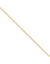 14k Yellow Gold .95mm Twisted Box Chain