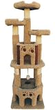 Pussicat Palace Kitty Gym with Cherry Wood Accents