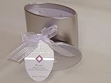 Claire Burke Wisteria 2-wick Tin Candle