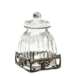 Pinecone Canister with Base (med)