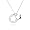 Eve's Addiction Sterling Silver Stencil Star Pendant, 16