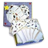 Kushies Baby Towel & Washcloth Boxed Gift Set