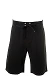 F2 Boardshort Stichless schwarz