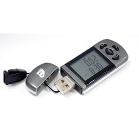 GSI Quality Mini Exercise Data Monitor With USB Interface - Measures Distance, Time, Steps And Calories Burned - For Running, Jogging and Walking - Upload Data to Computer - 7-Day Data Memory Function