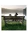 2 Dogs on Bench Photographic Poster Print by Peter Ciresa, 18x24