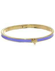 kate spade new york "Spade Bangles" Thin Hinge Perfect Purple Bracelet, 2.25"