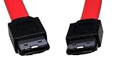 2m Shielded e-SATA to eSATA Data Cable Lead 7 Pin eSATA Male to 7 Pin e-SATA Male - 3 Gbps Transfer