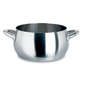 Alessi Mami Casserole, Stainless Steel, Satin, 16 cm (SG101/16 S)