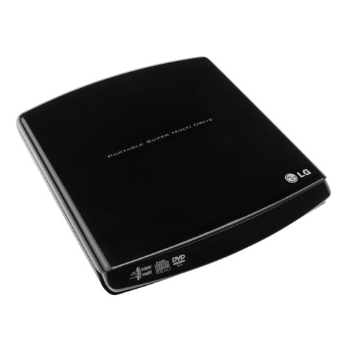 LG GP10NB20 Portable 8X Slim DVD+RW External Drive (Black) Overview