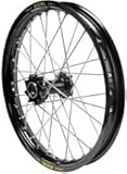 Excel PRO SERIES 18X185 32H GD/BK Wheel Assembly Pro Series 32 Spoke Wheel Set BLK Gold Hub/Black Rim 1.85 x 18- UR4BK412