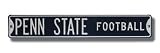 PENN STATE NITTANY LIONS PENN STATE FOOTBALL AUTHENTIC METAL STREET SIGN (6 X 36)