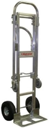 B &amp; P Mfg. Aluminum Liberator Convertible Hand Truck 2-to-4 Wheeler Made in USA