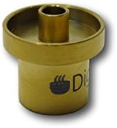 Gold Anodized Electronic Nail Adapter for 16mm Coils
