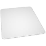 ES Robbins EverLife Hard Floor Rectangle Vinyl Chair Mat, 46 by 60-Inch, Clear