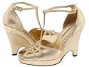 Via Spiga Women's 'Boost' Platinum Star Wedge Pump