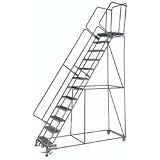Buy BALLYMORE 6CEN7 Ladder 12 Step, DeepTop, Grate Tread, 450lb by Ballymore