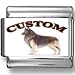Belgian Tervuren Dog Custom Photo Italian Charm
