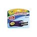Dry-Erase Broad Line Markers & Magnetic Eraser: Black/Blue